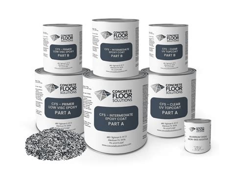 250 SQ. FT. COMPLETE EPOXY FLAKE FLOOR KIT – Concrete Floor Solutions