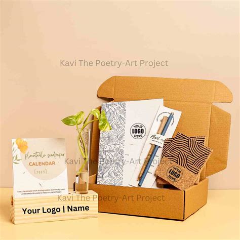 Personalised Plantable gift hamper – Kavi The Poetry-Art Project