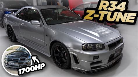 1700HP R34 GTR NIGHT RUN + RAREST R34 Z-TUNE IN THE WORLD?! - YouTube