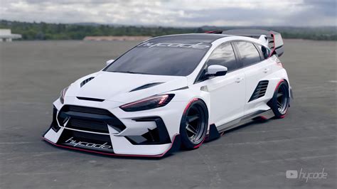 Ford Focus RS MK3 Custom Wide Body Kit by Hycade Buy with delivery, installation, affordable ...