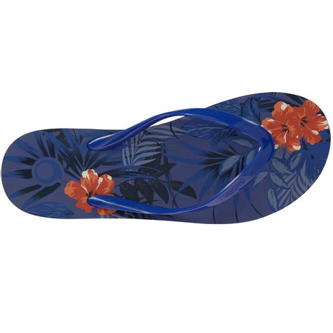 Buy Printed Women Flip Flops - Venice Blue Online in India