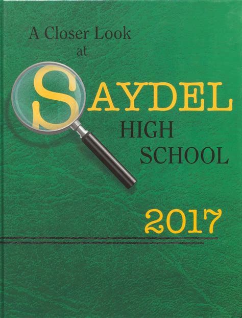 2017 yearbook from Saydel High School from Des moines, Iowa