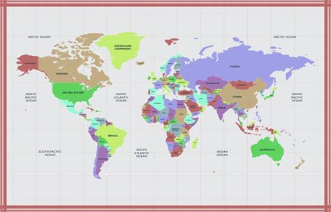 World Map with Titles 的图像结果