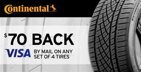 Continental & General Tire Rebates for May-June 2018 - Tire-Rebates.com