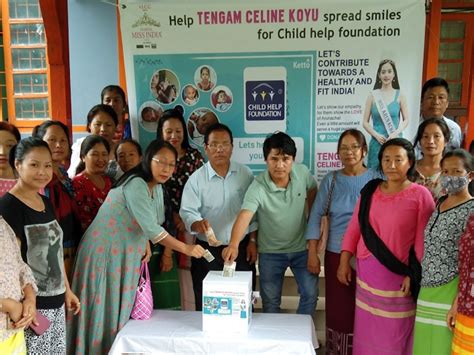 Help Tengam Celine Koya spread smile For ‘Child Help Foundation’