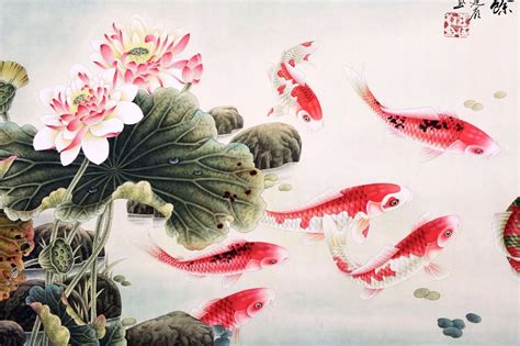 Koi Fish Art Paintings