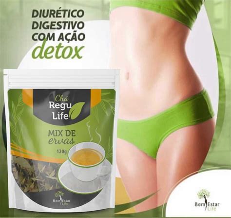 Regu Fine Maxx Potente Acelerador de Metabolismo + Chá Regu life Pacote 120g + Óleo de Abacate ...