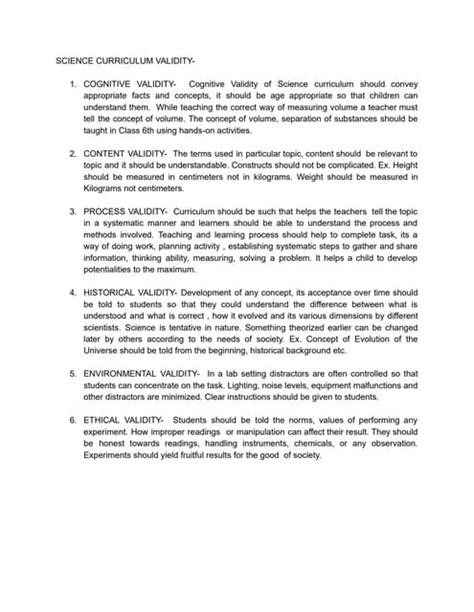 Image result for Validity GCSE Science