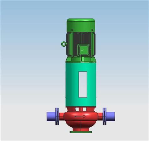 立式水泵模型3D模型下载_三维模型_STEP模型 - 制造云 | 产品模型