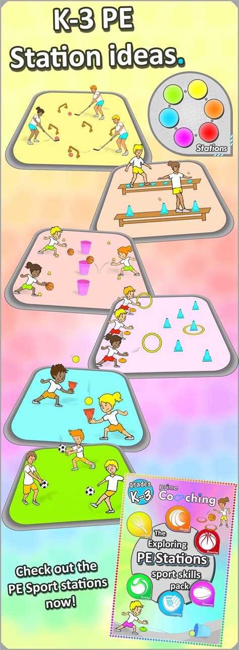 PE End of the year activities - Sport Skill Stations (grades K-3 ...