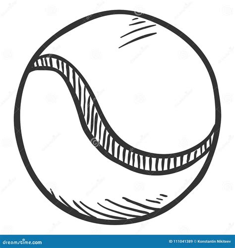 Tennis Ball Clip Art Black And White