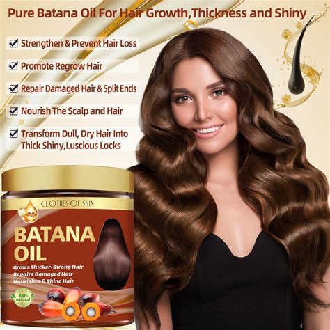 CLOTHESOFSKIN Batana Oil for Hair Growth,Organic Raw Batana Oil India ...