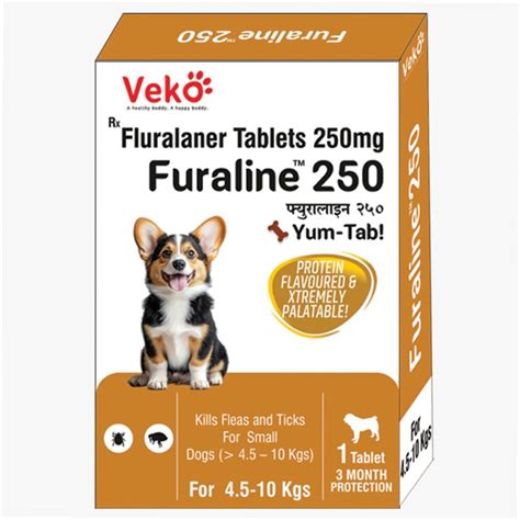 Veko Furaline Fluralaner 250Mg Chewable Tablets For Dogs Puppies Copy ...