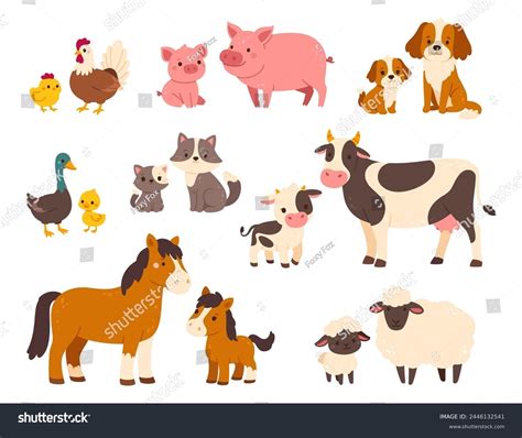 13,359 Cartoon: Family Farm Stock Vectors and Vector Art | Shutterstock