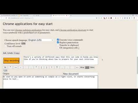 Tech Tutorial SpeechPad Chrome Extension - YouTube