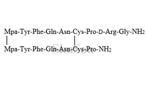 Desmopressin (1-7) NH2 (1, 1`; 6, 6`dimer) | CAS No- NA | Simson Pharma ...