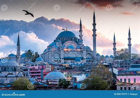 Istanbul the Capital of Turkey Stock Image - Image of religion, mosque: 80672979