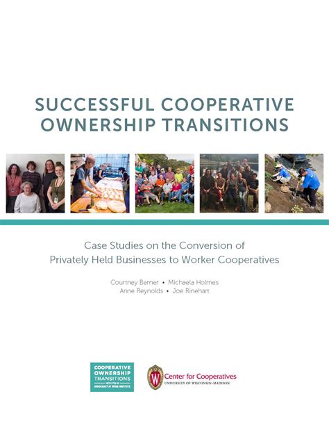 Successful Cooperative Ownership Transitions: Case Studies on the ...