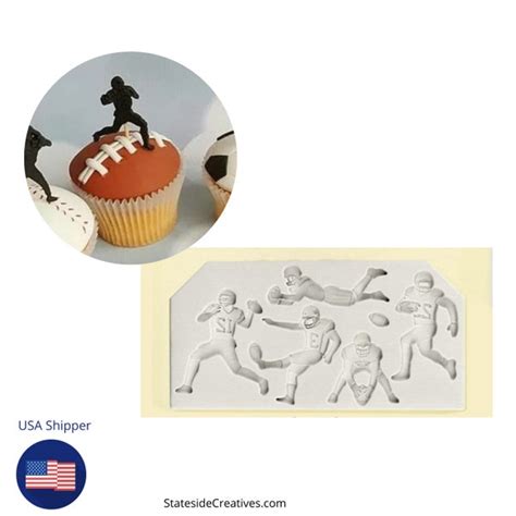 Fondant Human Figures Football 的图像结果