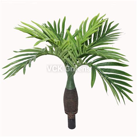 Artificial Bottle Palm Plants Without Pot (1.3 Feet) – VCK Greens
