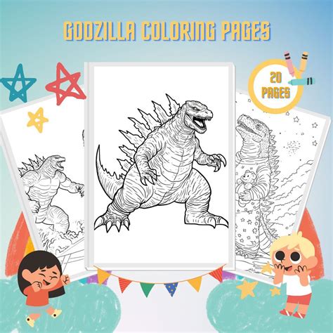 Godzilla Coloring Pages For Kids [2025]