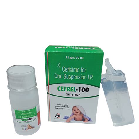CEFREL-100 Dry Syrup Relward Pharma Pvt. Ltd.