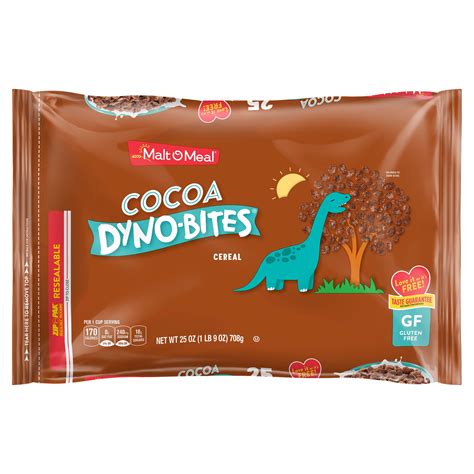 Malt-O-Meal Cocoa Dyno-Bites Breakfast Cereal, Family Size, 25 oz Bag ...