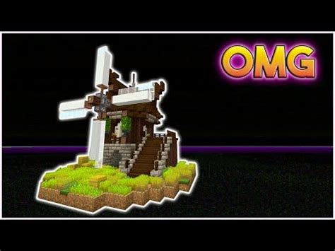 Minecraft: How To Build A Windmill Tutorial | Beautiful Medieval ...