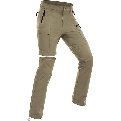 Wespornow Womens Quick Dry Zip Off Convertible Hiking Pants with 5 ...