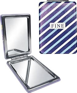 CANWELL Compact Foldable Square Pocket Mirror - Fine Beauty Makeup ...