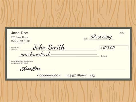 When Writing a Check 的图像结果