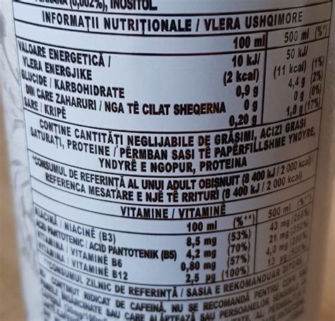 White Monster Energy Drink Nutrition Facts at Lisa Delarosa blog