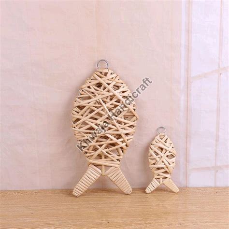 Rattan Fish Wall Decor Manufacturer Exporter Supplier from Moradabad India
