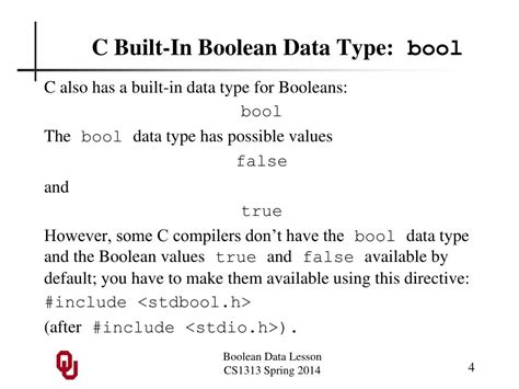 Data Types Bool 的图像结果