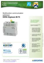 Display and Control Interfaces - for the DIRIS Digiware system - DIRIS ...