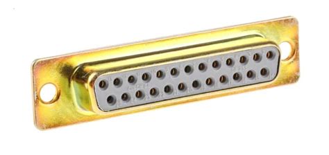 RS PRO | RS PRO 25 Way Panel Mount D-sub Connector Socket, 2.77mm Pitch ...
