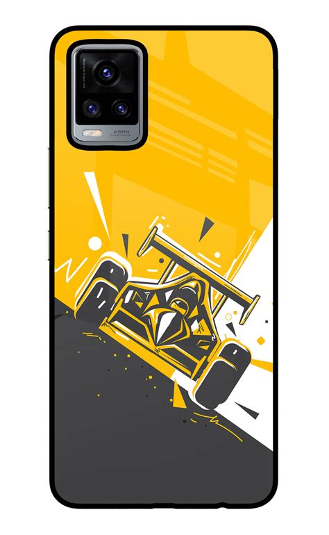 Buy Now Track King Glass Case for Vivo V20 Online | Casekaro