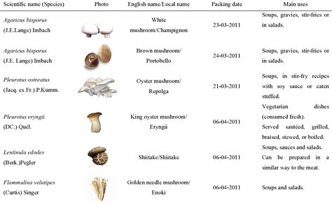 Mushrooms Protein Composition at Kate Terry blog