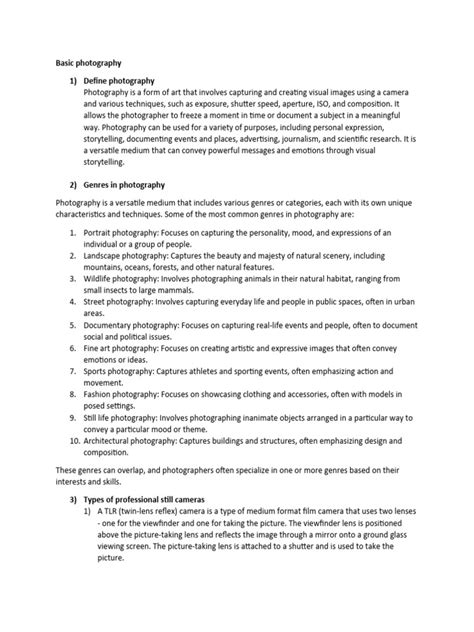 Photography Tutorials PDF 的图像结果