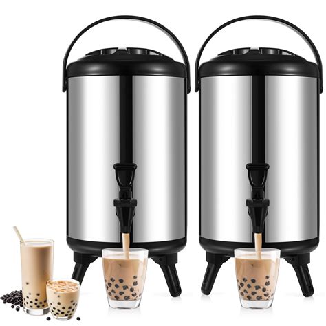 Amazon.com | 2 Pcs Insulated Beverage Dispenser, 4.8 Gallon/ 18 L ...
