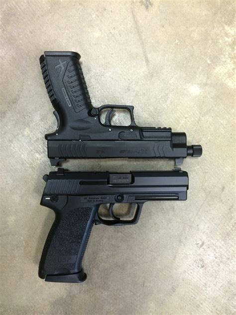 Image result for Springfield XDS Threaded Barrel