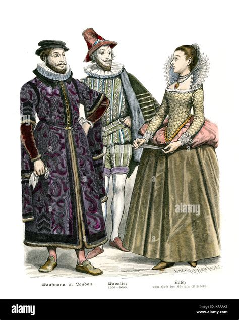 Elizabethan Fashion Diagram