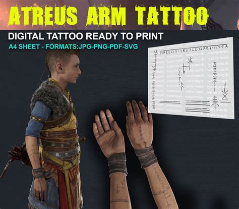 Atreus hand tattoo meaning - Bronctattooaus.com