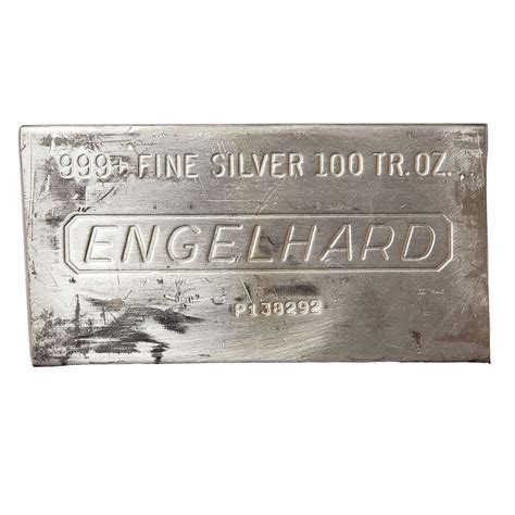 100 Oz Silver Bars