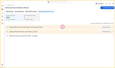 IMS vs Purchase register reconciliation | Product Help and Support