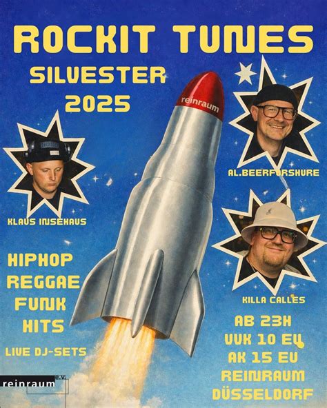 Rockit Tunes, reinraum e.v, Dusseldorf, 31 December 2025 | AllEvents