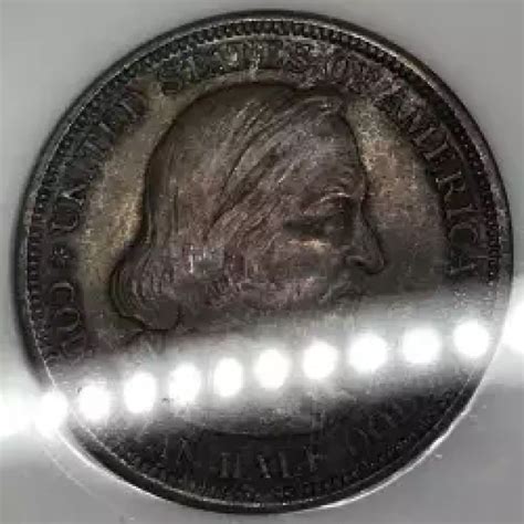 1892 World's Columbian Exposition Commemorative Half Dollar NGC MS-63 ...