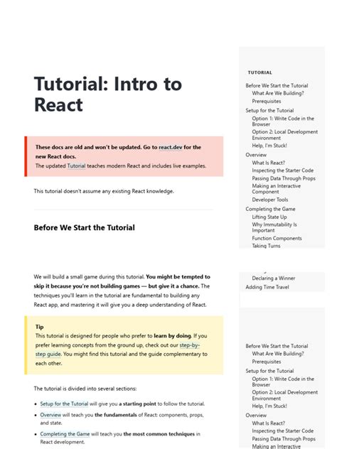 React Tutorial PDF 的图像结果
