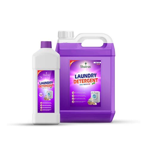 Shatras 5 + 1 Liter Bio Cleaning Solutions Natural Laundry Liquid ...