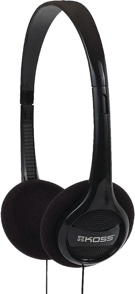 Koss Kph7V Portable On-Ear Headphones (Black) With Adjustable Headband ...